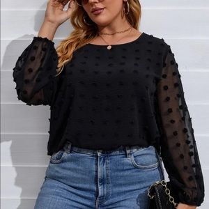 Elegant Dotted Blouse